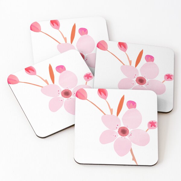 Item preview, Floral sakura cherry blossom design designed and sold by studioarjuna.com.