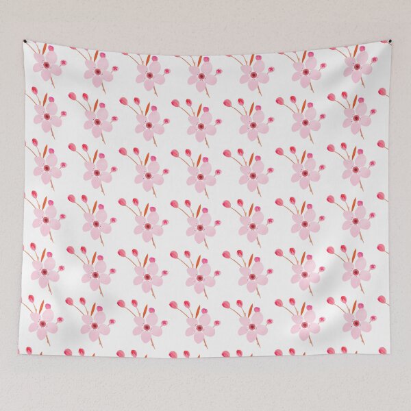 Item preview, Floral sakura cherry blossom design designed and sold by studioarjuna.com.