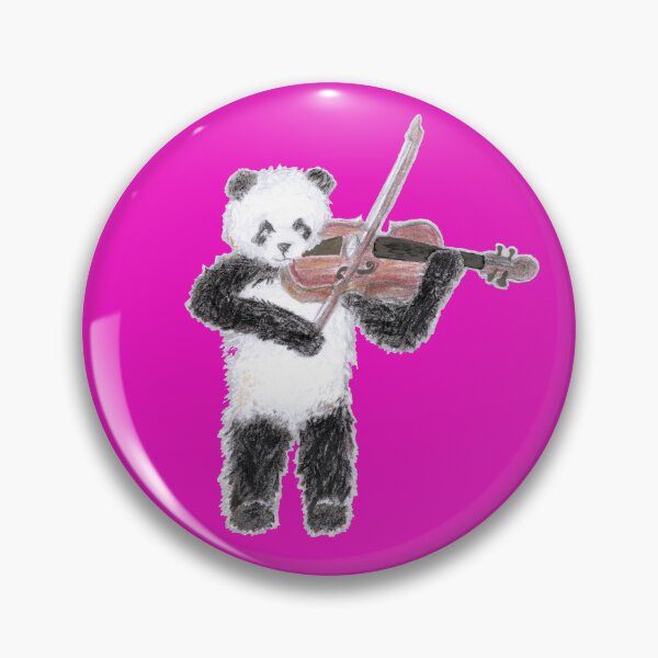 Artikelvorschau, Geige-spielender Panda entworfen und verkauft von kajpselsart.