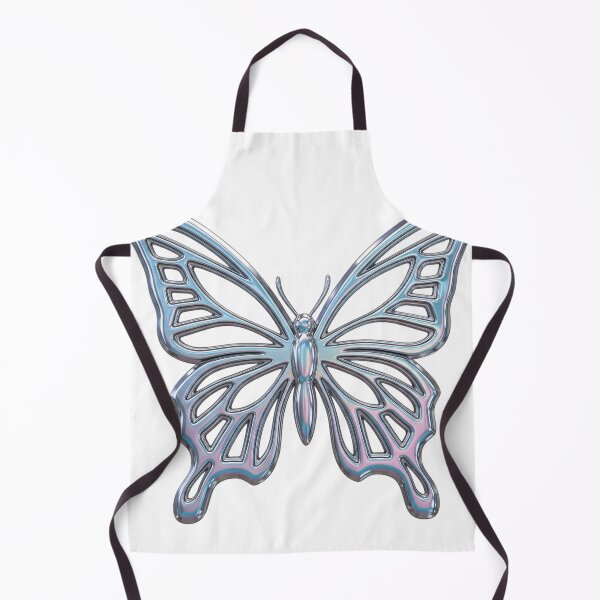 Item preview, Y2K Chrome Butterfly Sticker designed and sold by StickyGuys.