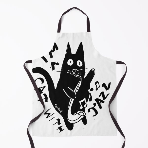 Item preview, Cat and jazz designed and sold by MGott.