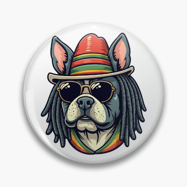 Item preview, Rasta Bulldog – Reggae vibes with a bite designed and sold by Hans-Design.