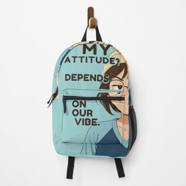 Item preview, Sassy Anime Girl Quote – My Attitude Depends on Your Vibe designed and sold by konthai.familyart.