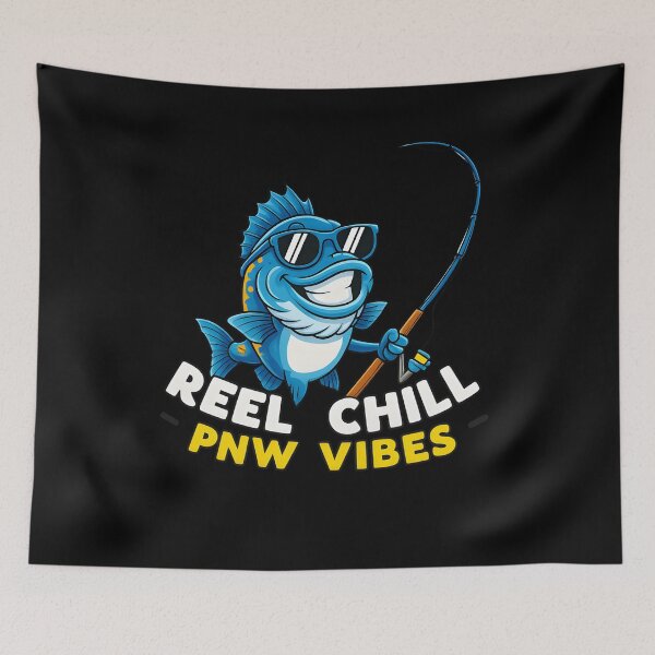 Item preview, Reel Chill – PNW Vibes designed and sold by Uglyandcute.