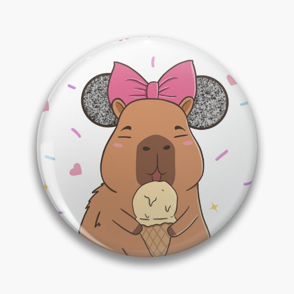 Item preview, C-happy-bara – Happy capybara on vacation designed and sold by Mjs-Things.