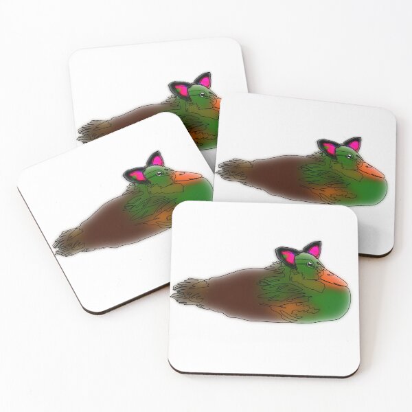 Item preview, Funny Halloween Duck Wearing Cat Ears – animalzinhats designed and sold by Ashley’sAnimalz.