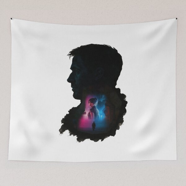 Item preview, A Real Memory Ryan Gosling Silhouette Blade Runner 2049 designed and sold by hesjustken.