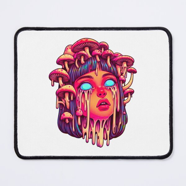 Item preview, Psychedelic Mushroom Queen: A Vision of Enchantment designed and sold by Ronny-Owiso.