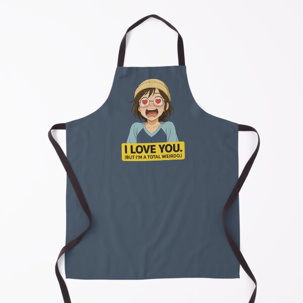 Item preview, Funny Anime Love Quote – I Love You But I'm a Total Weirdo designed and sold by konthai.familyart.