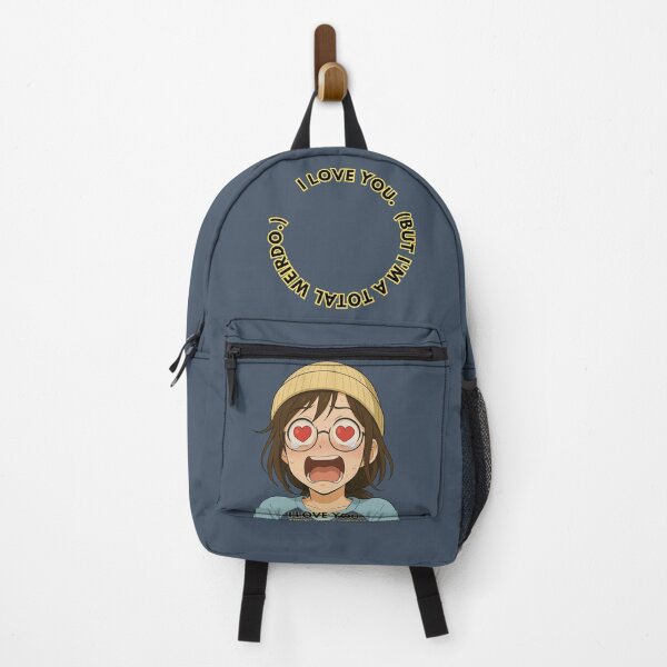 Item preview, Funny Anime Love Quote – I Love You But I'm a Total Weirdo designed and sold by konthai.familyart.