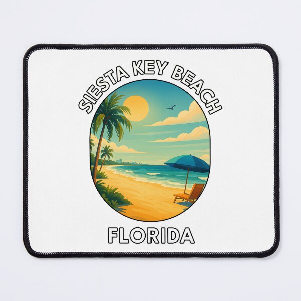 Item preview, Siesta Key Beach Florida Sunset – Tropical Coastal Travel Poster designed and sold by inkNext.
