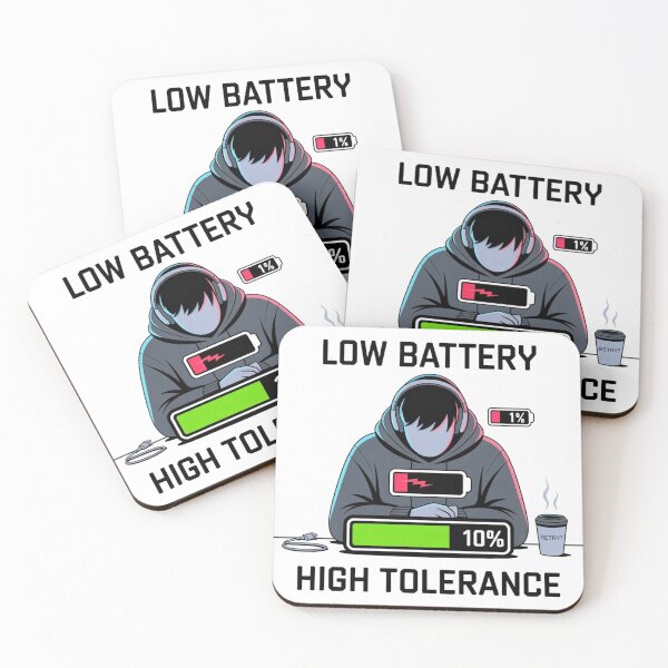 Item preview, Low Battery, High Tolerance Tee  designed and sold by Khalens.