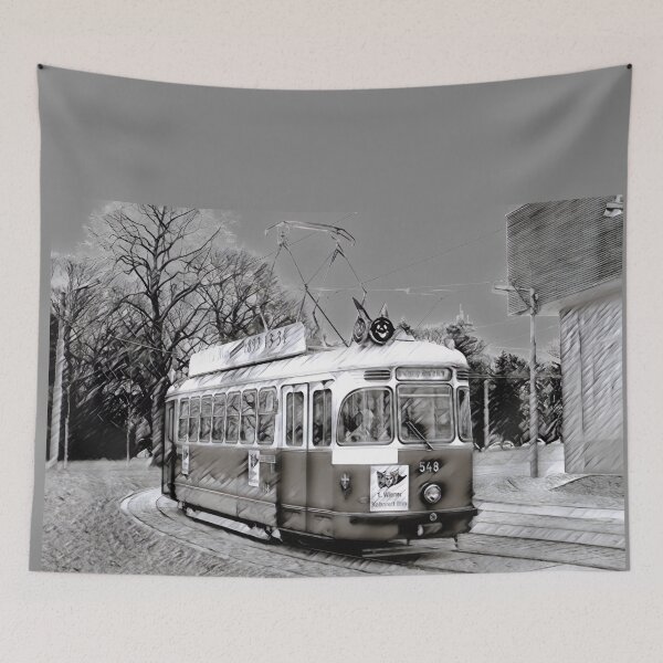 Item preview, Historic Vienna Tram – Kabarett Bim No. 548 designed and sold by ChernivtsiSkoda.