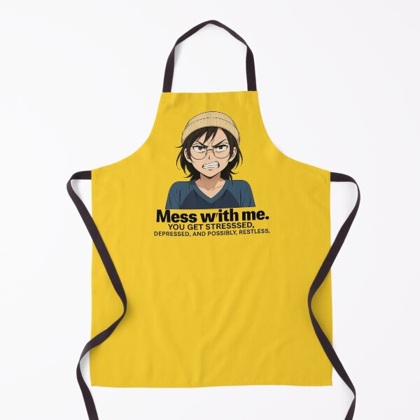 Item preview, Angry Anime Girl Quote – Mess With Me, Get Stressed designed and sold by konthai.familyart.