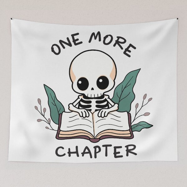 Item preview, One More Chapter Skeleton Reading Book designed and sold by Imagification.