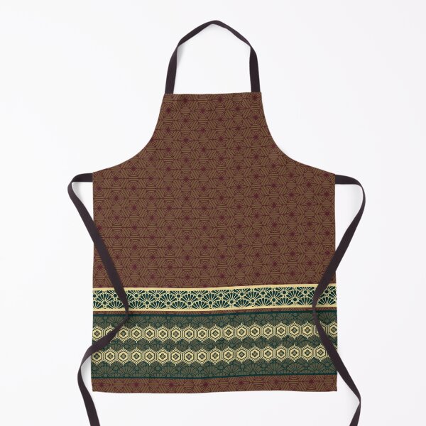 Item preview, Kiku and Kikkou Mix Pattern designed and sold by urrin DESIGN.