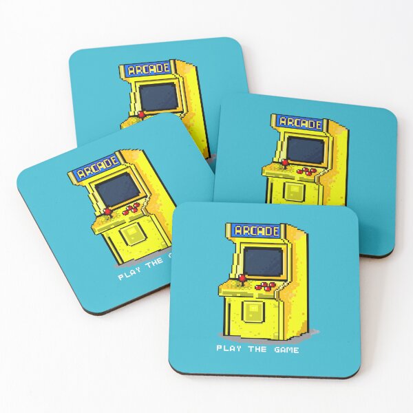 Item preview, Arcade Machine Retro Yellow designed and sold by Wurdalaak.
