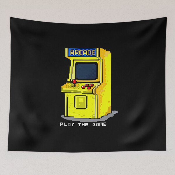Item preview, Arcade Machine Retro Yellow designed and sold by Wurdalaak.