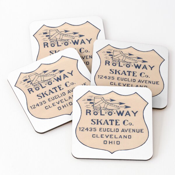 Item preview, RoLo -Way Skate Co. Cleveland Ohio Roller Skating Rink Sticker Decal Label designed and sold by tislord.