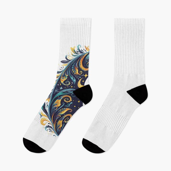 Item preview, Cosmic Moon & Stars designed and sold by egyptiano.