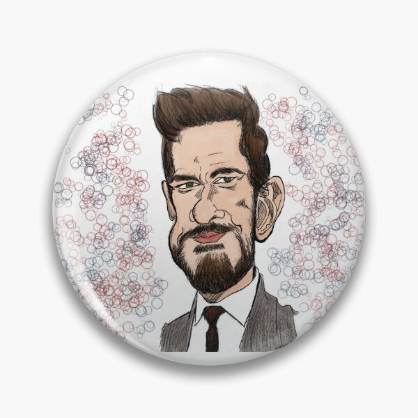 Item preview, John Krasinski Caricature designed and sold by GABRICOMICS.
