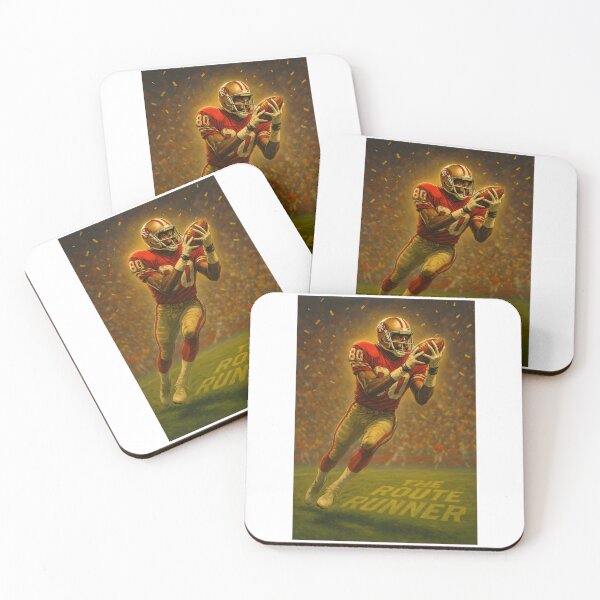 Item preview, The Route Runner – Jerry Rice Touchdown Tribute designed and sold by WhisperFrame.