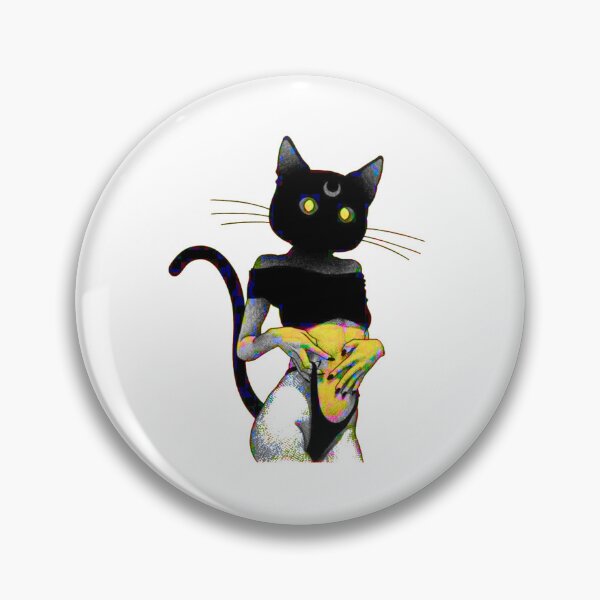Item preview, Mystic Cat: A Fusion of Darkness and Color designed and sold by Ronny-Owiso.