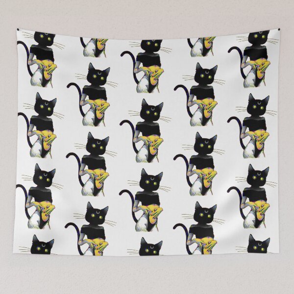 Item preview, Mystic Cat: A Fusion of Darkness and Color designed and sold by Ronny-Owiso.