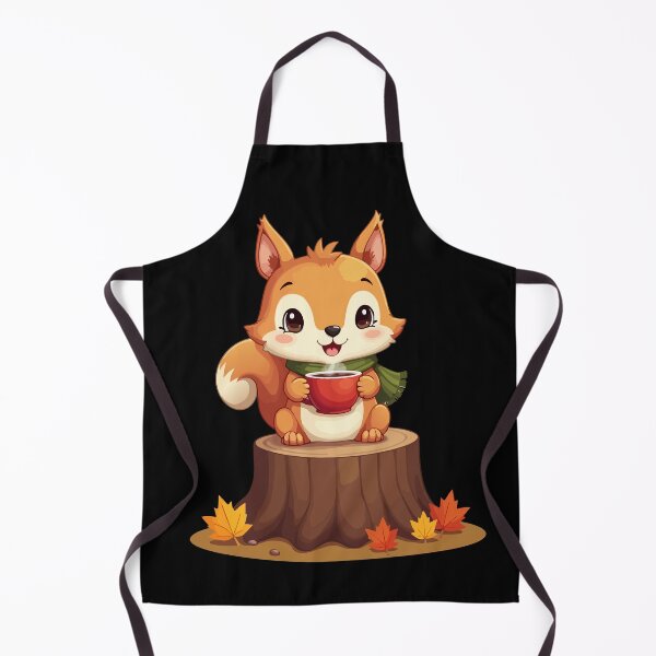 Item preview, Coffee croissant – cute squirrel with caffeine love designed and sold by Hans-Design.