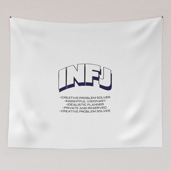 Item preview, MBTI INFJ 5 Personalities T-Shirt designed and sold by LLIZTees.