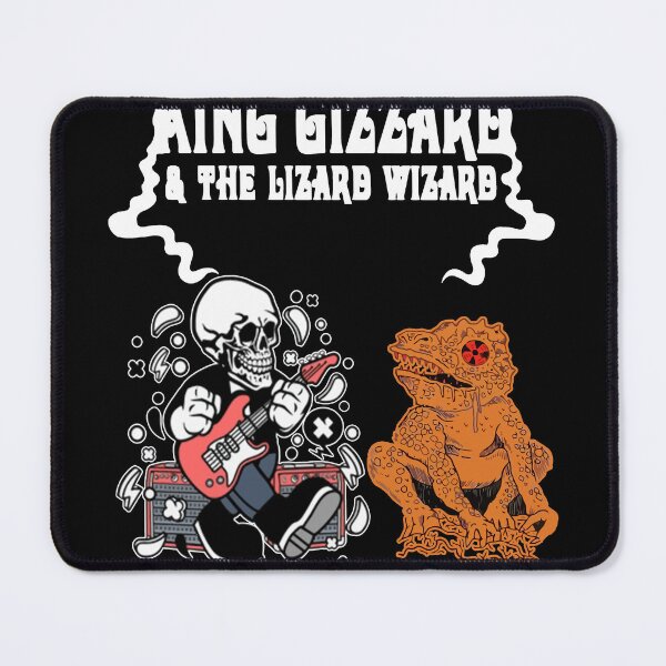 Item preview, king gizzard Funny lizard wizard designed and sold by RyanTee-Awesome.
