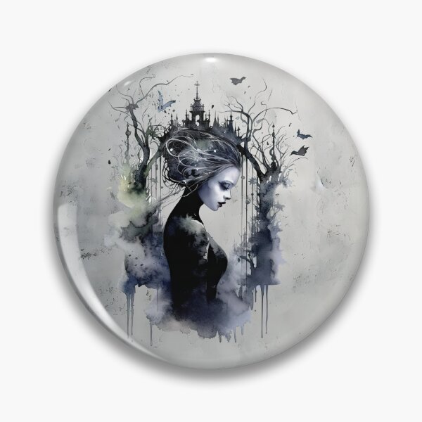 Item preview, The Enchanted Lady in Black – Shadowed Intentions designed and sold by MysticOzzy.