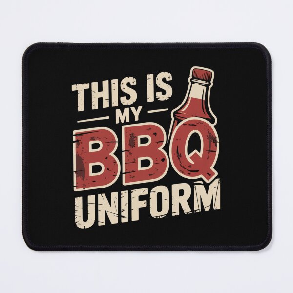 Item preview, This Is My BBQ Uniform designed and sold by theartfulaspie.