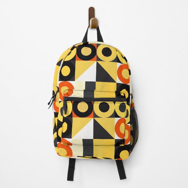 Item preview, Yellow, Orange, White And Black Geometric Abstract Designs designed and sold by DEC02.