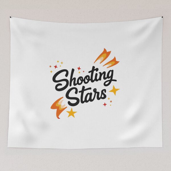 Item preview, Shooting Stars – Retro Celestial Aesthetic Space Design designed and sold by ArtbyDalliesAI.