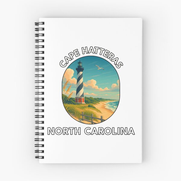 Item preview, Cape Hatteras National Seashore Poster – Outer Banks North Carolina Travel Art designed and sold by inkNext.