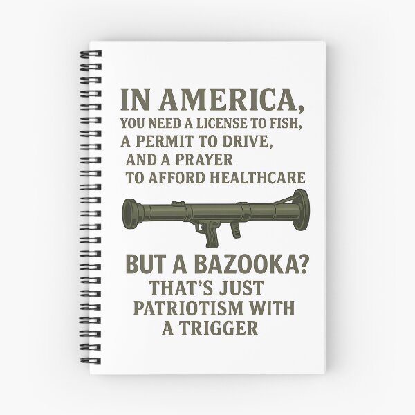 Item preview, Patriotism With a Trigger designed and sold by Upper Class Twit Wear.