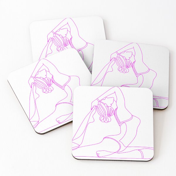 Item preview, yoga asanas 4 designed and sold by GraphicStyleX.