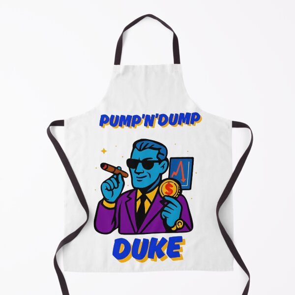 Item preview, "Pump’n’Dump Duke" – Satire of Market Manipulation designed and sold by BitCrop.