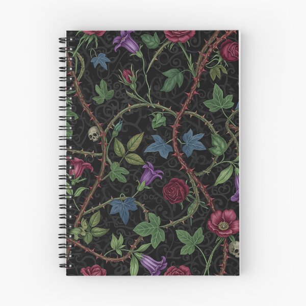 Item preview, Gothic Garden - Seamless Floral Pattern designed and sold by StickyGuys.