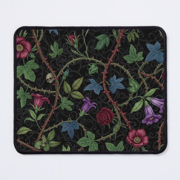 Item preview, Gothic Garden - Seamless Floral Pattern designed and sold by StickyGuys.