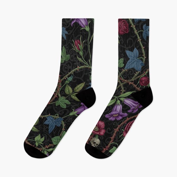 Item preview, Gothic Garden - Seamless Floral Pattern designed and sold by StickyGuys.