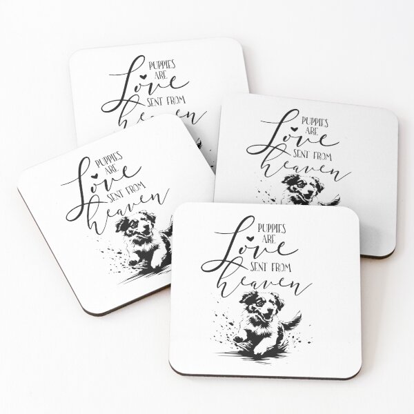 Item preview, Puppies are love sent from heaven  designed and sold by The Goods, Designs by Pam Saracino.