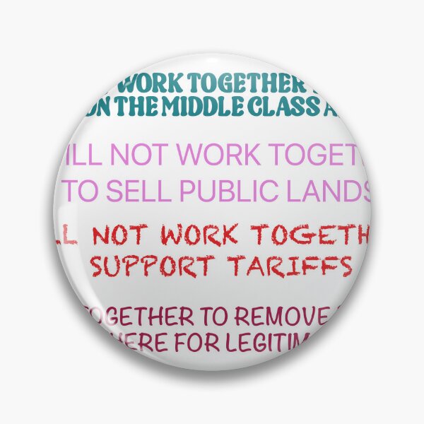 Item preview, I Will Not Work Together designed and sold by VisionWind.