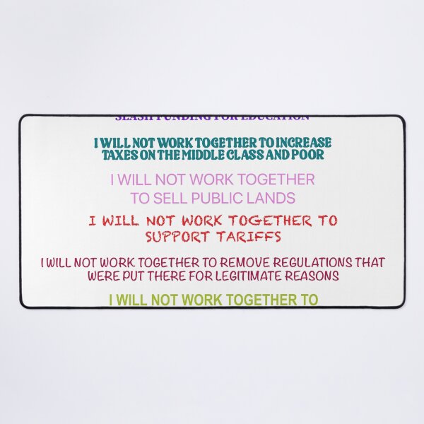 Item preview, I Will Not Work Together designed and sold by VisionWind.