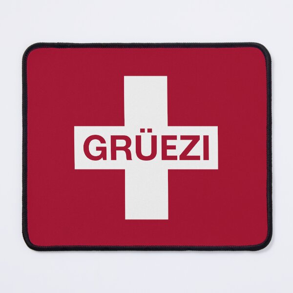 Item preview, Grüezi (Greeting In German-Speaking Switzerland) designed and sold by MrFaulbaum.