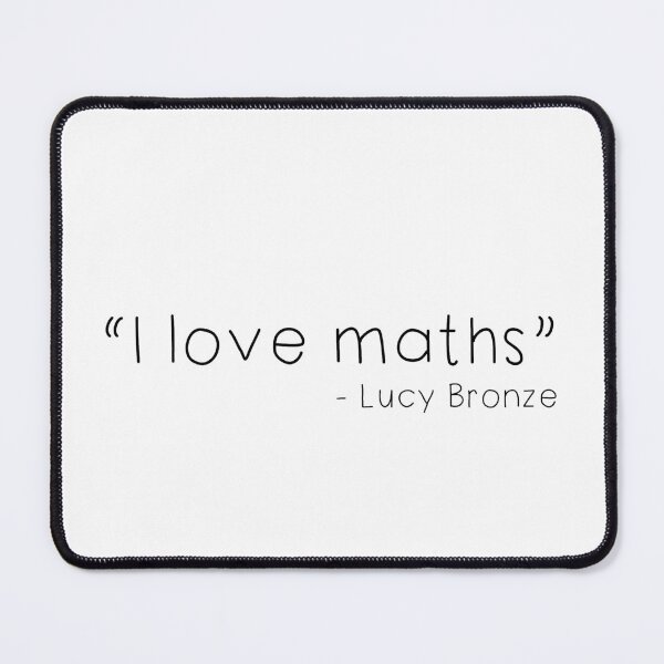 Item preview, Lucy Bronze Maths Quote - England Lionesses designed and sold by jeminamarina.