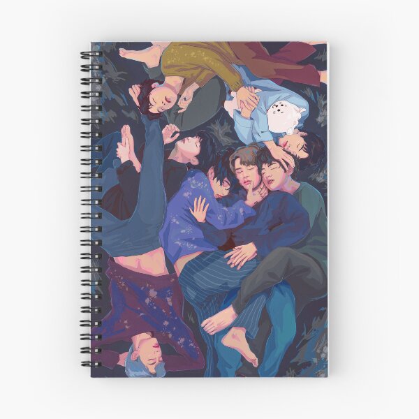 Artikelvorschau, Schlafender Bangtan entworfen und verkauft von Elsa-draws.