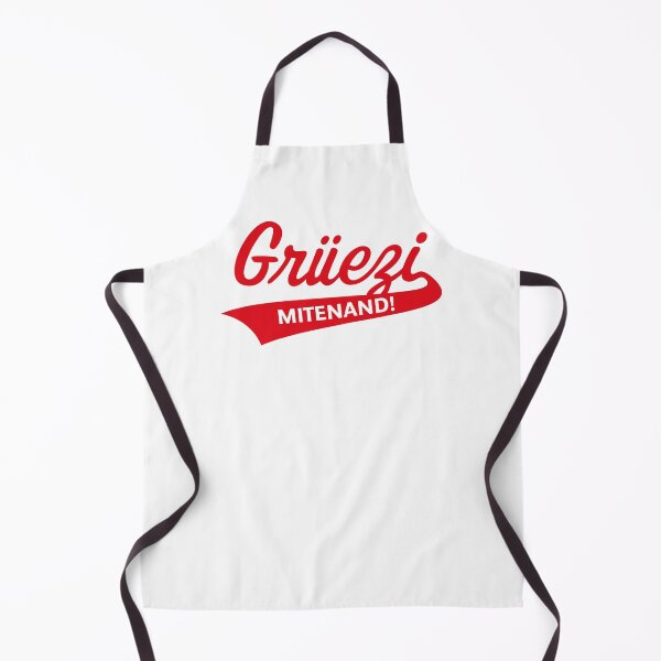 Item preview, Grüezi Mitenand! (Greeting In Switzerland / Red) designed and sold by MrFaulbaum.