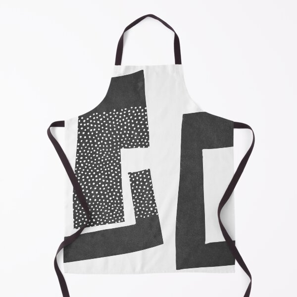 Item preview, Fragmented Spaces - Black and White Geometric Space designed and sold by RituArtSpace.